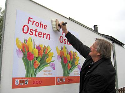 Frohe Ostern wünscht die CDU! - Frohe Ostern wünscht die CDU!