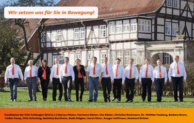 Unser starkes CDU Kandidatenteam für die Gemeinderatswahl in Schlangen 2014 - Unser starkes CDU Kandidatenteam für die Gemeinderatswahl in Schlangen 2014